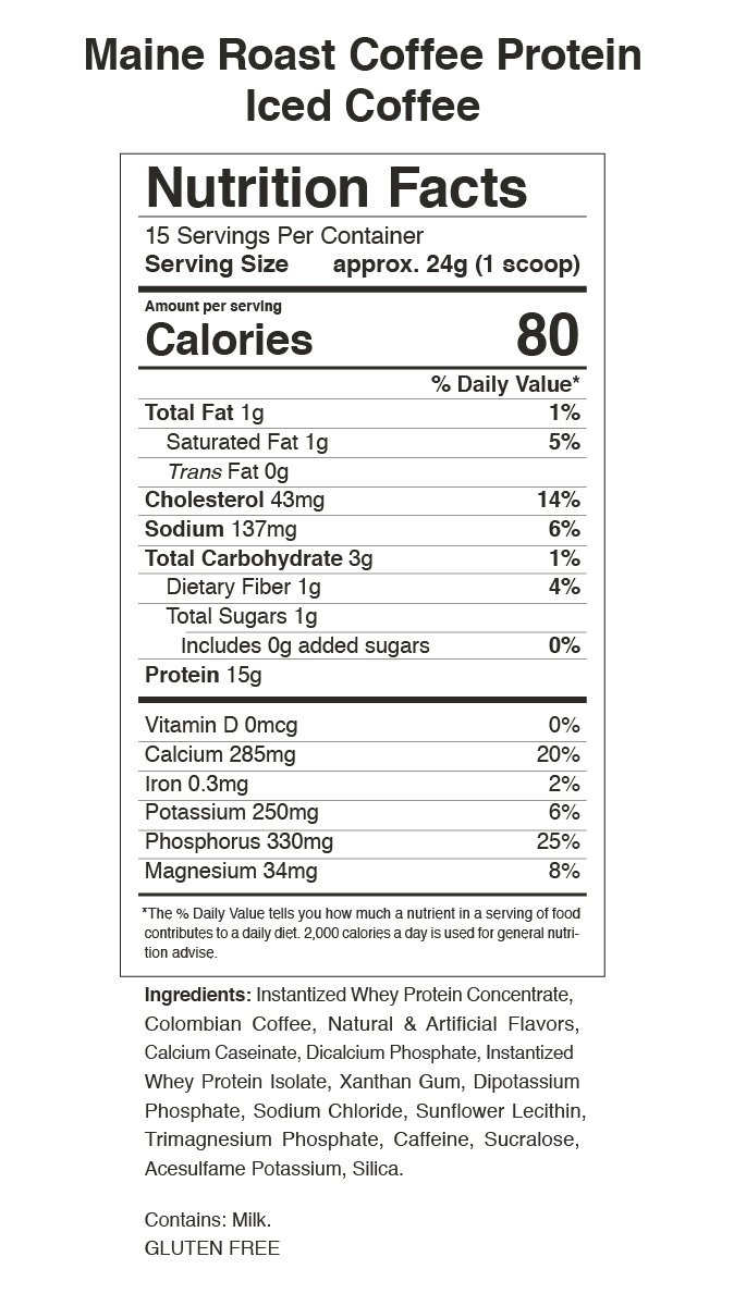 Maine Roast 3-Pack - Nutrition Facts Maine Roast 3-Pack -Nutrition Facts