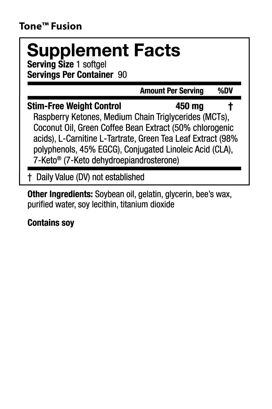 CTS 360 Fusion 60 Day Program - Nutrition Facts CTS 360 Fusion 60 Day Program - Nutrition Facts
